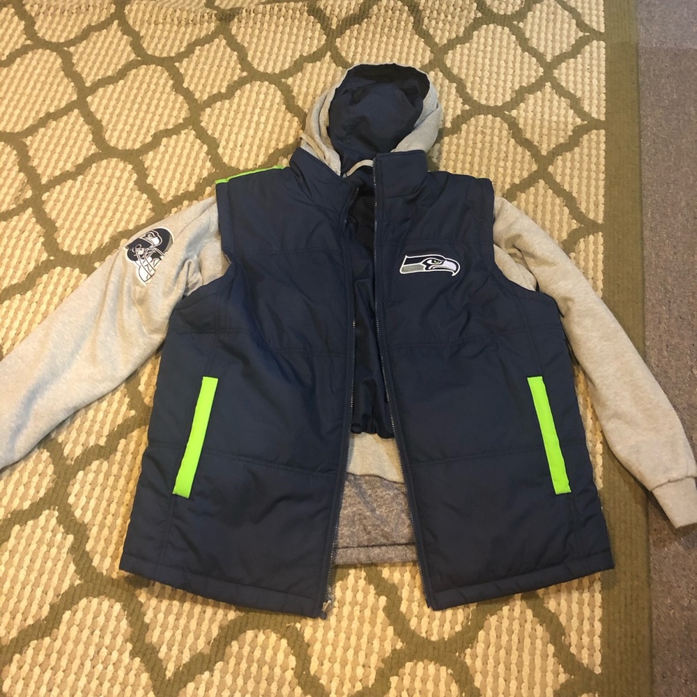 NWOT Seahawks Jacket Men’s XL